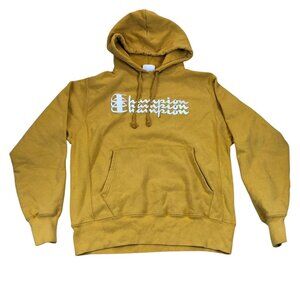 Champion Men's Reverse Weave Hoodie Sweatshirt Medium Reverse Weave Triple Scrip